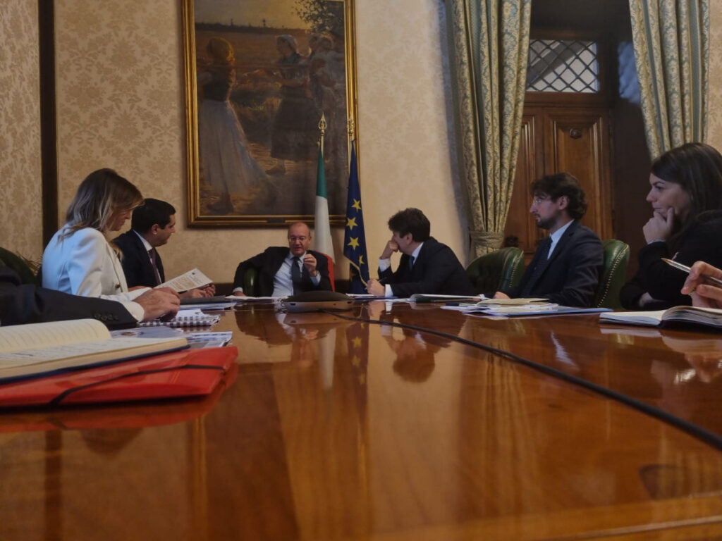 Incontro Ministro Valditara – Presidente UPI De Pascale