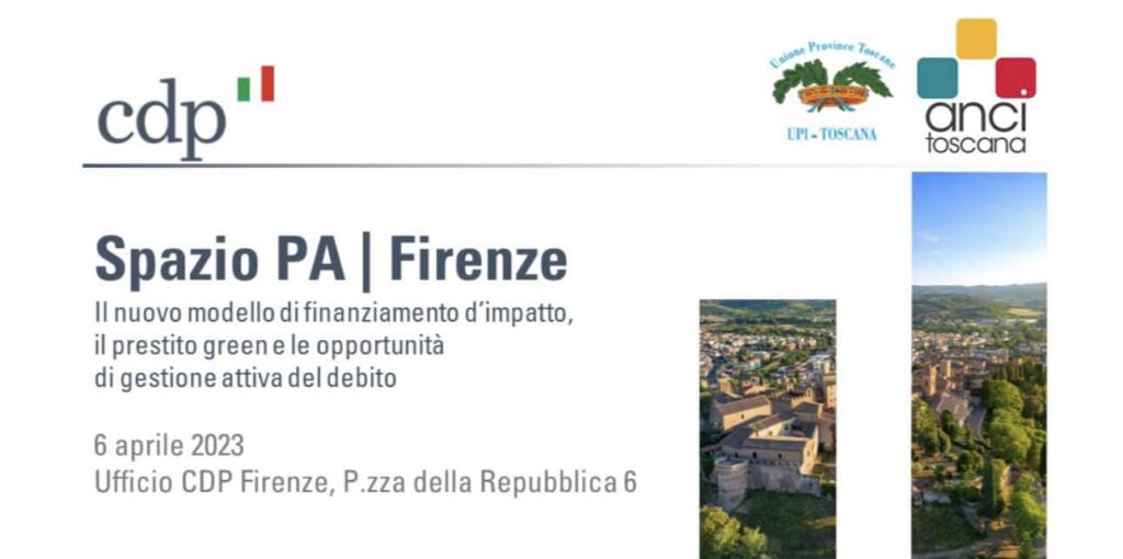 CASSA DEPOSITI E PRESTITI: LE OPPORTUNITA’ PER PROVINCE E COMUNI