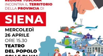 “PRIMA META”, IL PRESIDENTE GIANI INCONTRA IL TERRITORIO DELLA PROVINCIA DI SIENA