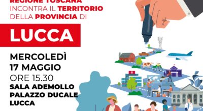 “PRIMA META”, IL PRESIDENTE GIANI INCONTRA IL TERRITORIO DELLA PROVINCIA DI LUCCA