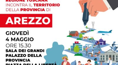 “PRIMA META”, IL PRESIDENTE GIANI INCONTRA IL TERRITORIO DELLA PROVINCIA DI AREZZO